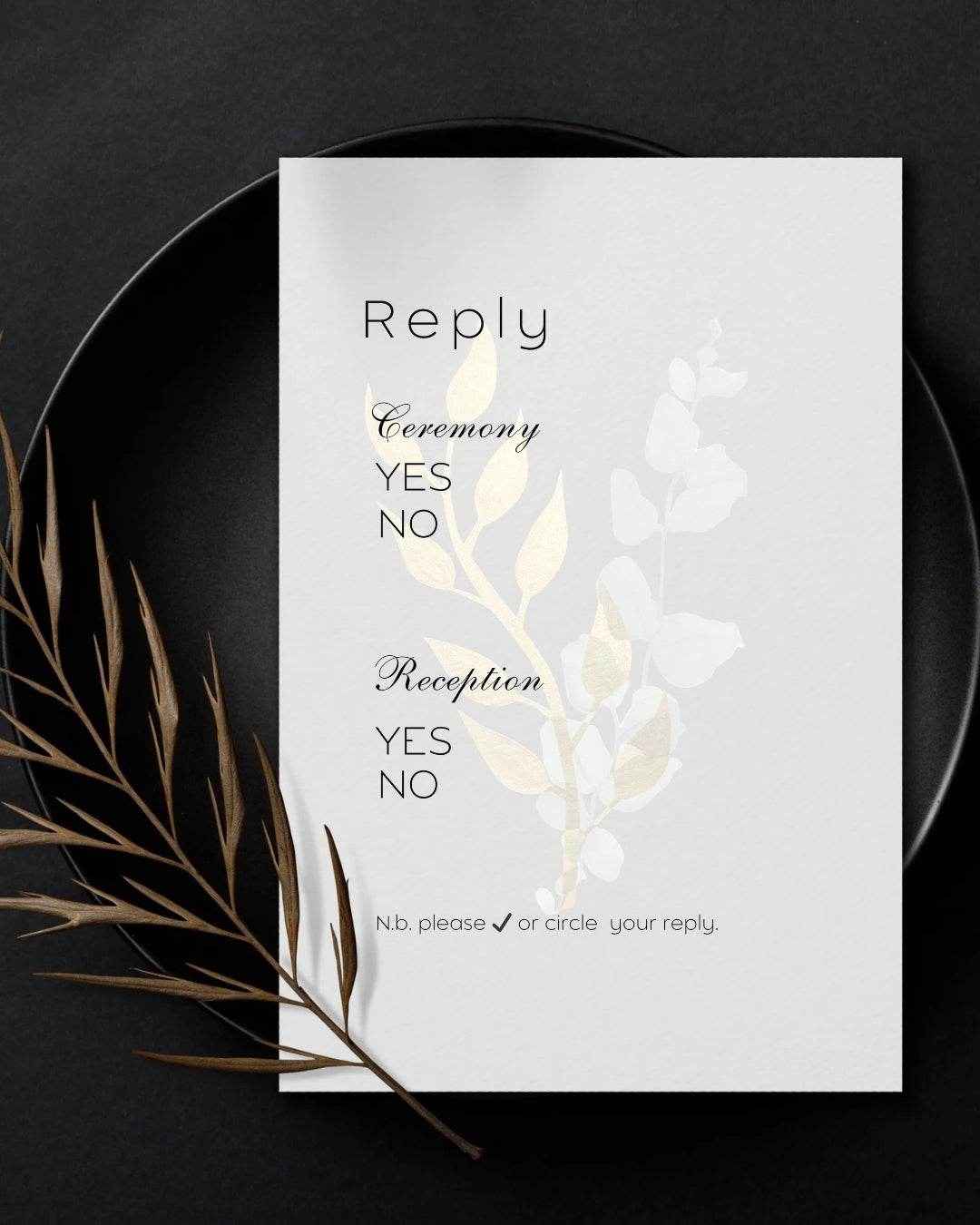 Editable Wedding Invitation Suite | Canva Template Bundle (Save the Date, Invite, RSVP, Details) - Brummy Artist UK