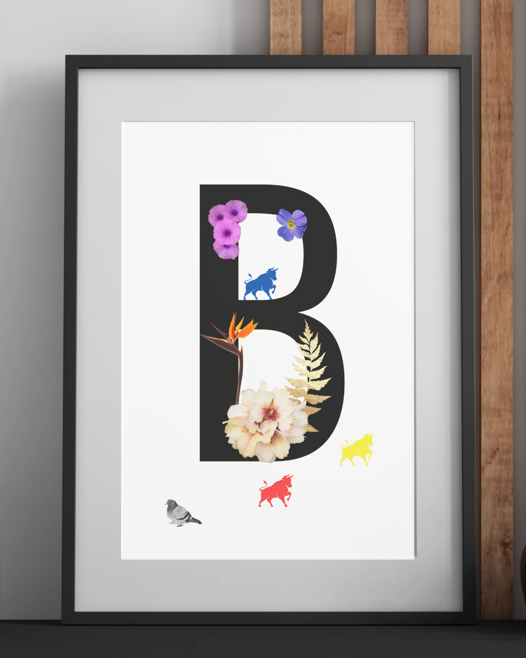Brummie Alphabet/Monogram Art Prints