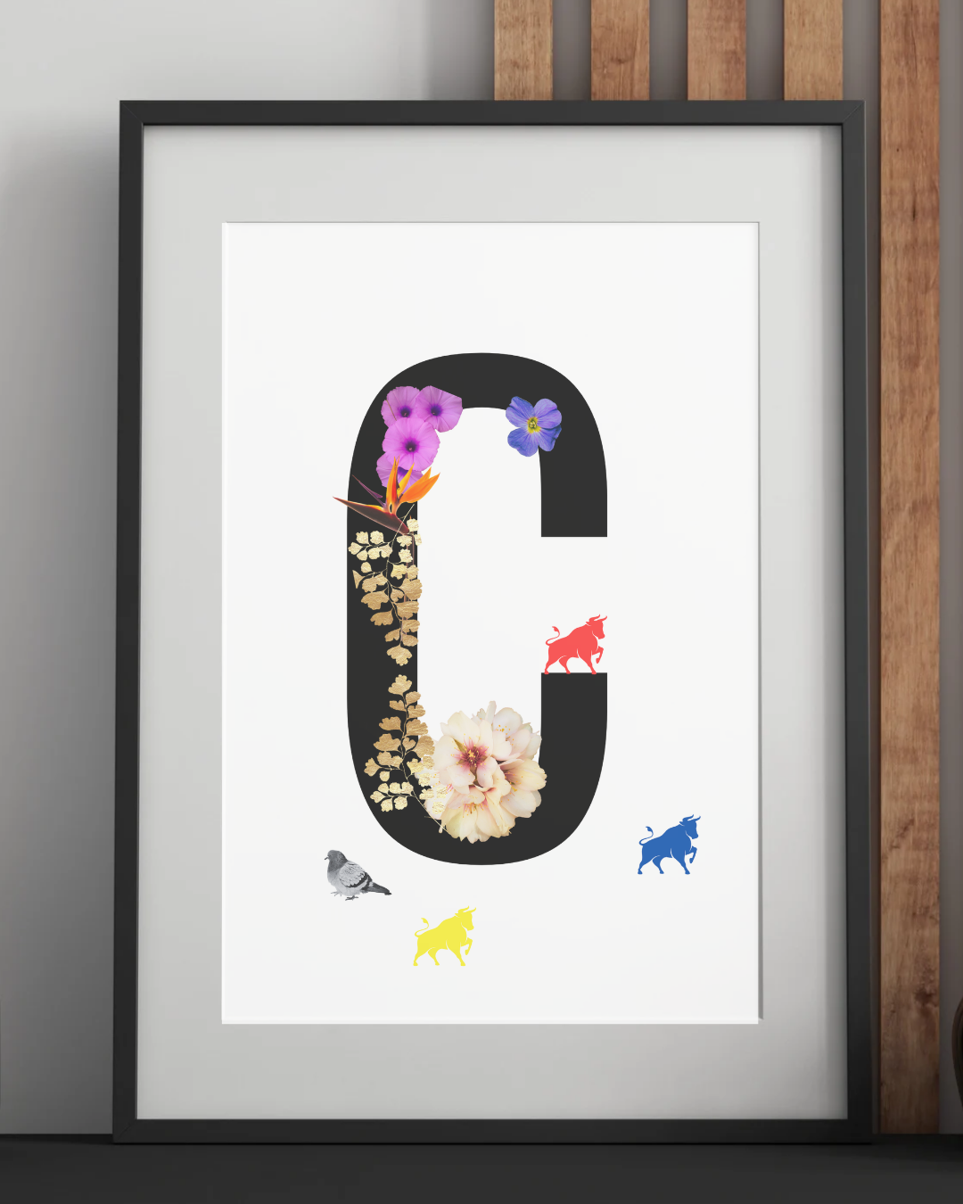 Brummie Alphabet/Monogram Art Prints