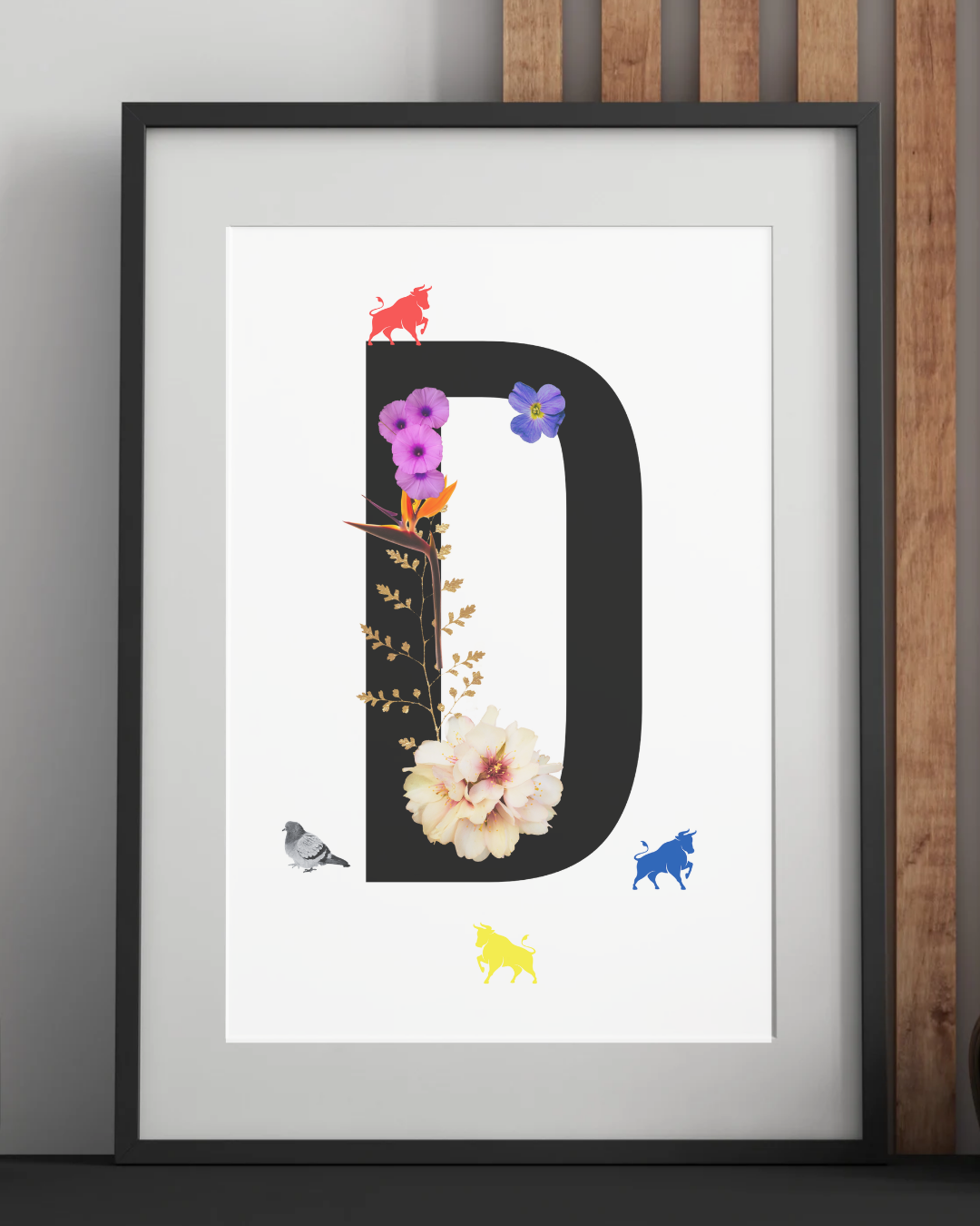 Brummie Alphabet/Monogram Art Prints