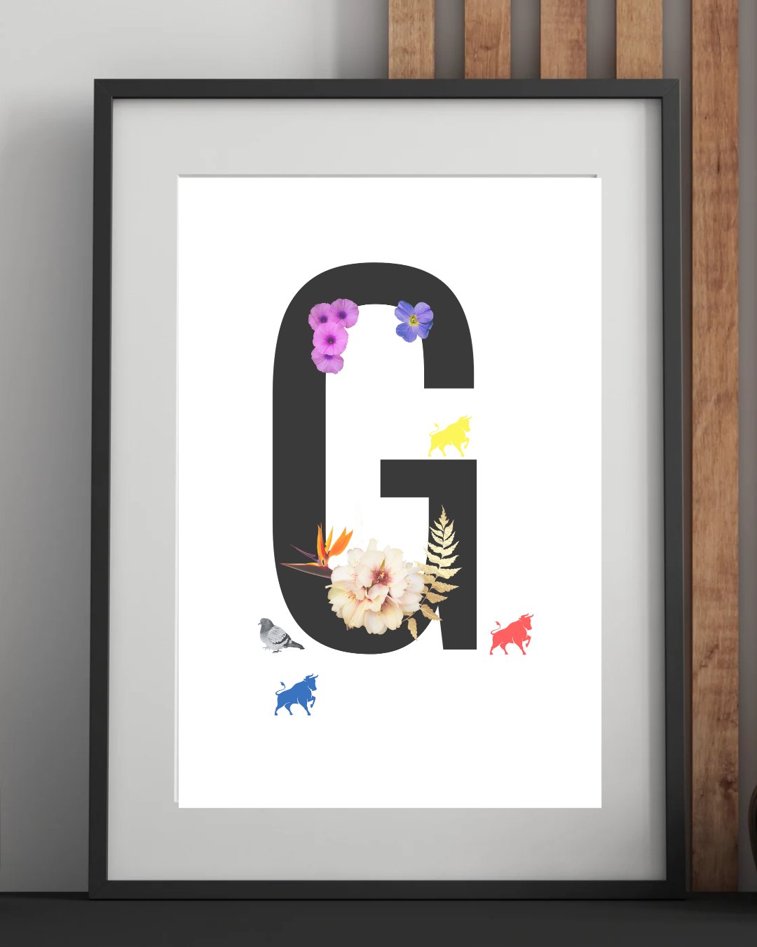 Brummie Alphabet/Monogram Art Prints