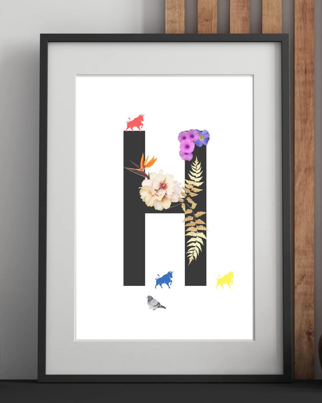 Brummie Alphabet/Monogram Art Prints