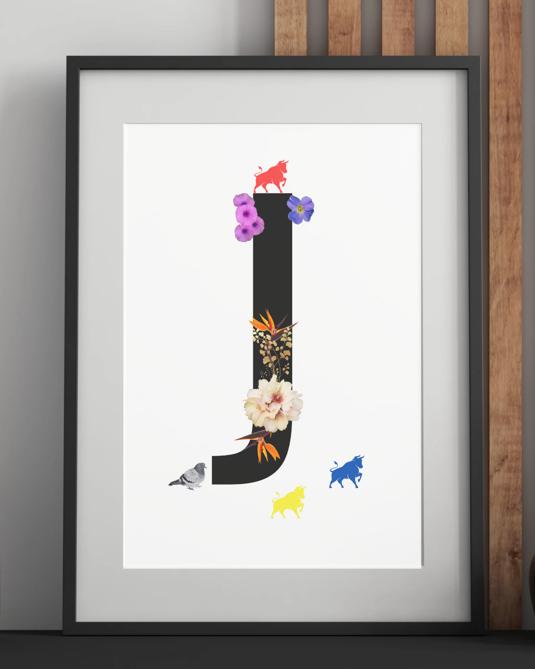 Brummie Alphabet/Monogram Art Prints