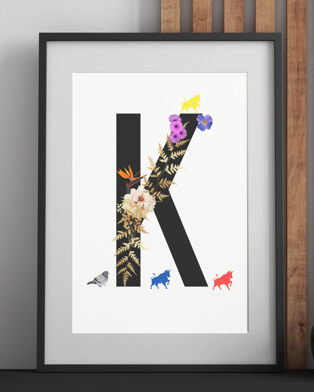 Brummie Alphabet/Monogram Art Prints