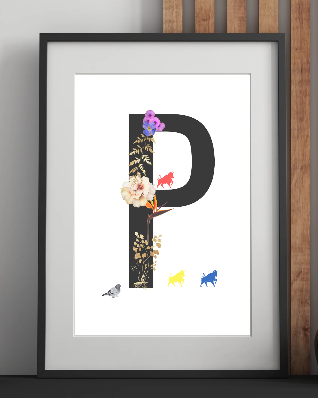 Brummie Alphabet/Monogram Art Prints