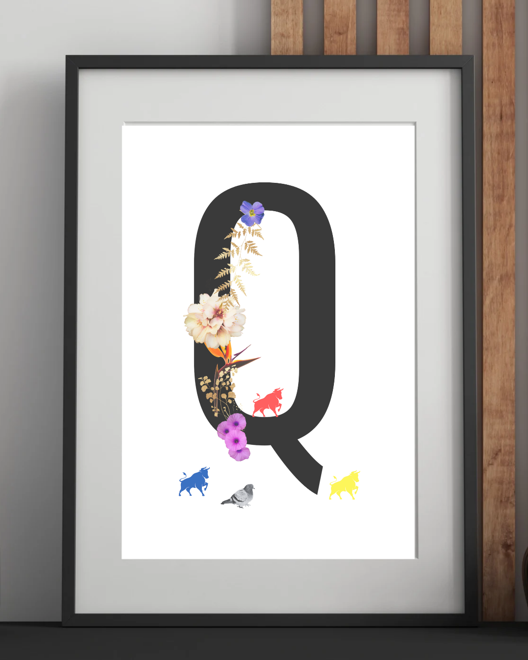 Brummie Alphabet/Monogram Art Prints