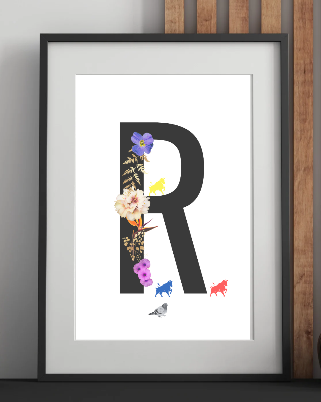 Brummie Alphabet/Monogram Art Prints