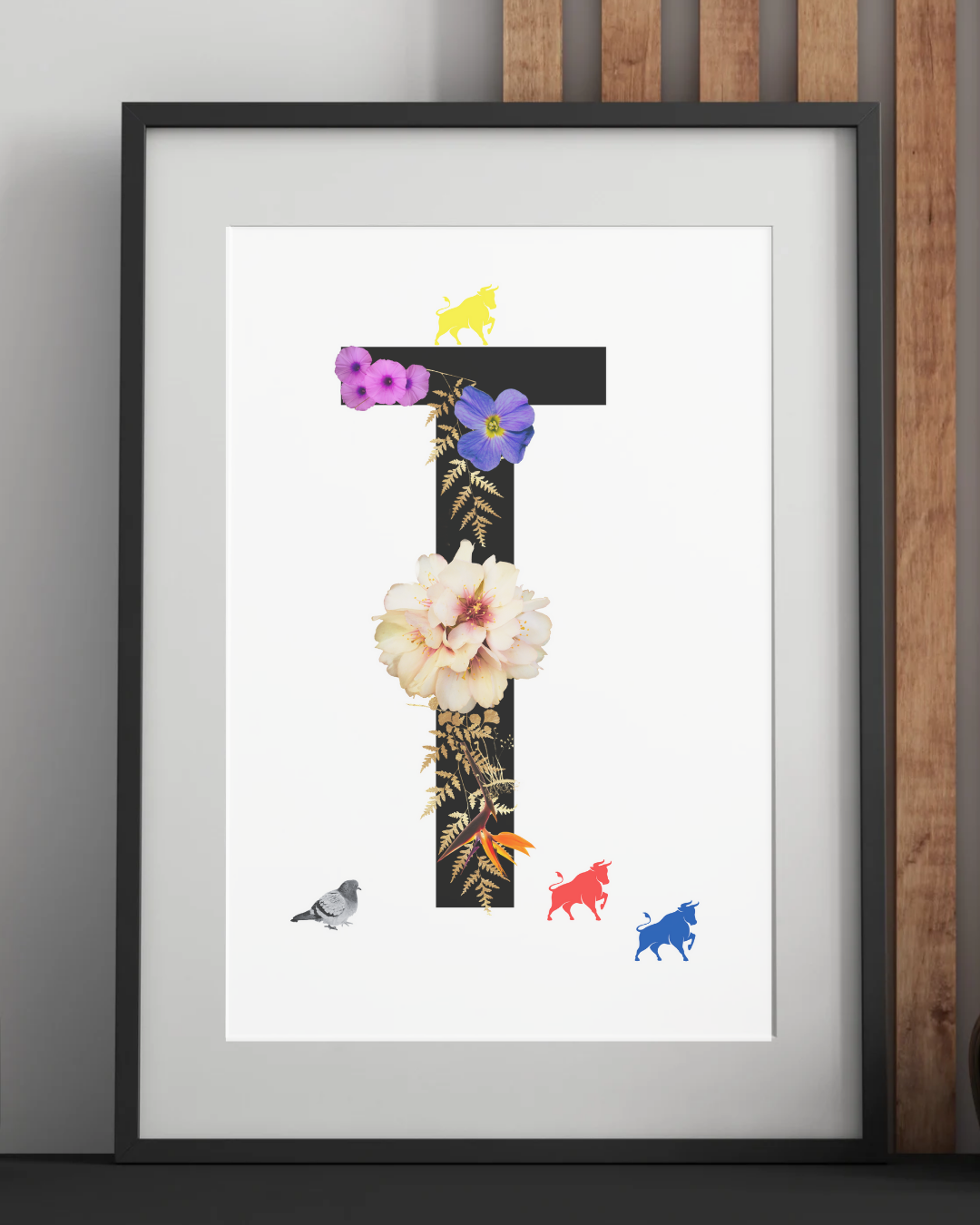 Brummie Alphabet/Monogram Art Prints