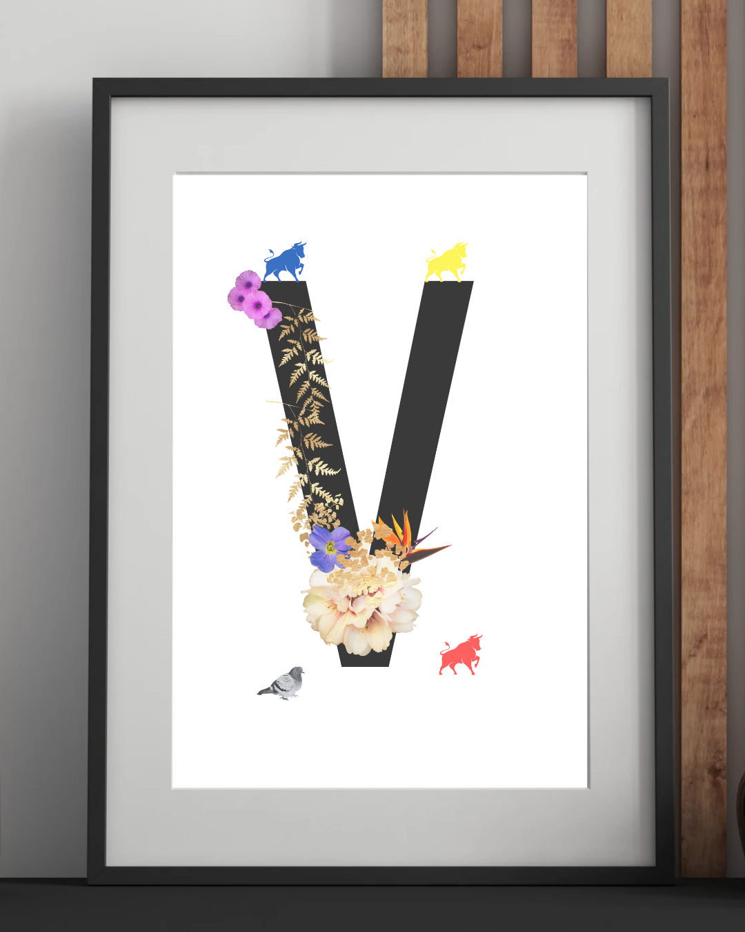 Brummie Alphabet/Monogram Art Prints