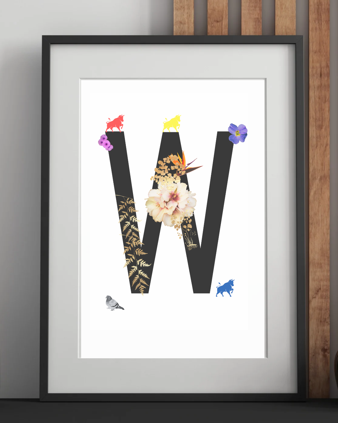 Brummie Alphabet/Monogram Art Prints
