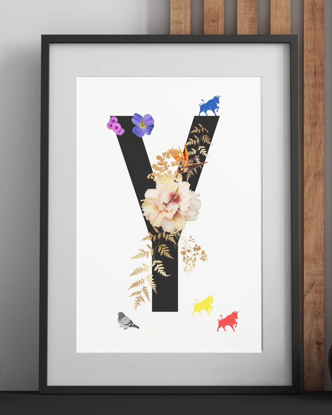 Brummie Alphabet/Monogram Art Prints