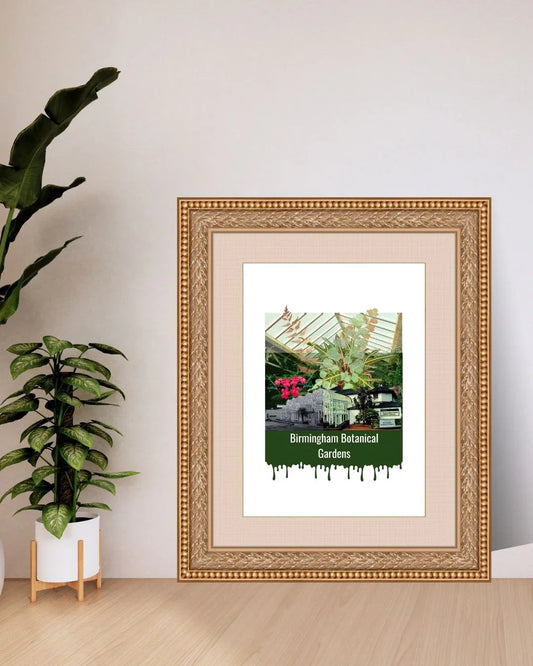 The Birmingham Botanical Gardens artwork