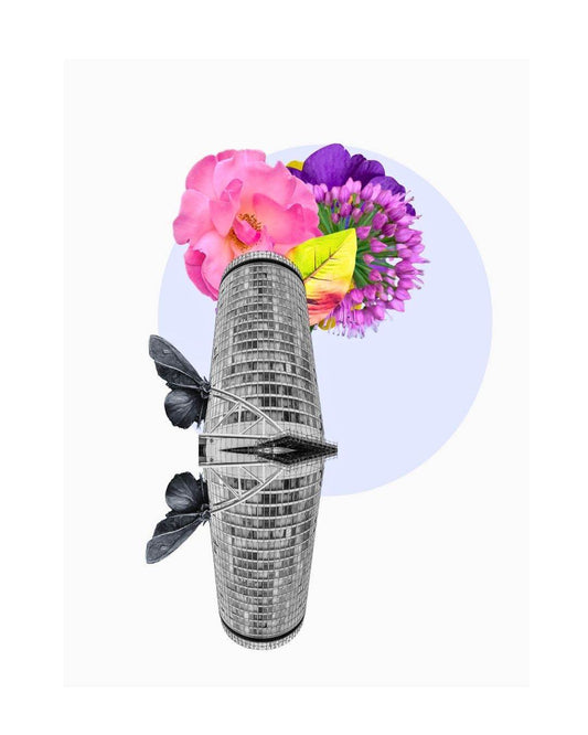 Rotunda Birmingham Art Print - Capture the Essence of Birmingham's Landmark