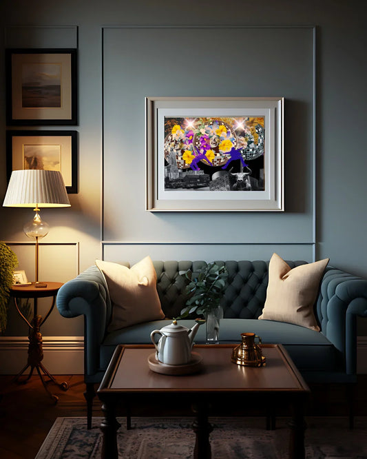 Dancing all LIGHT BRUM Collage – Rare Limited Edition of 10