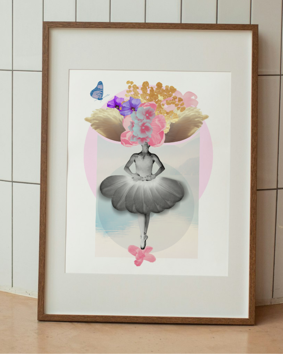Swan Lake First Position ballet artwork