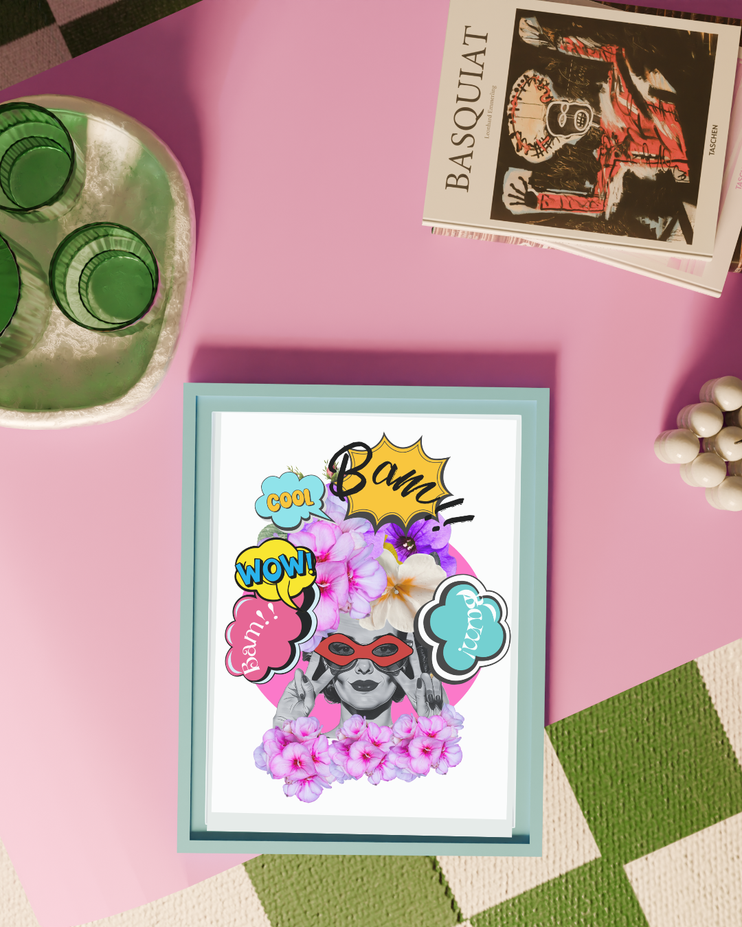 BAM! Superwoman print