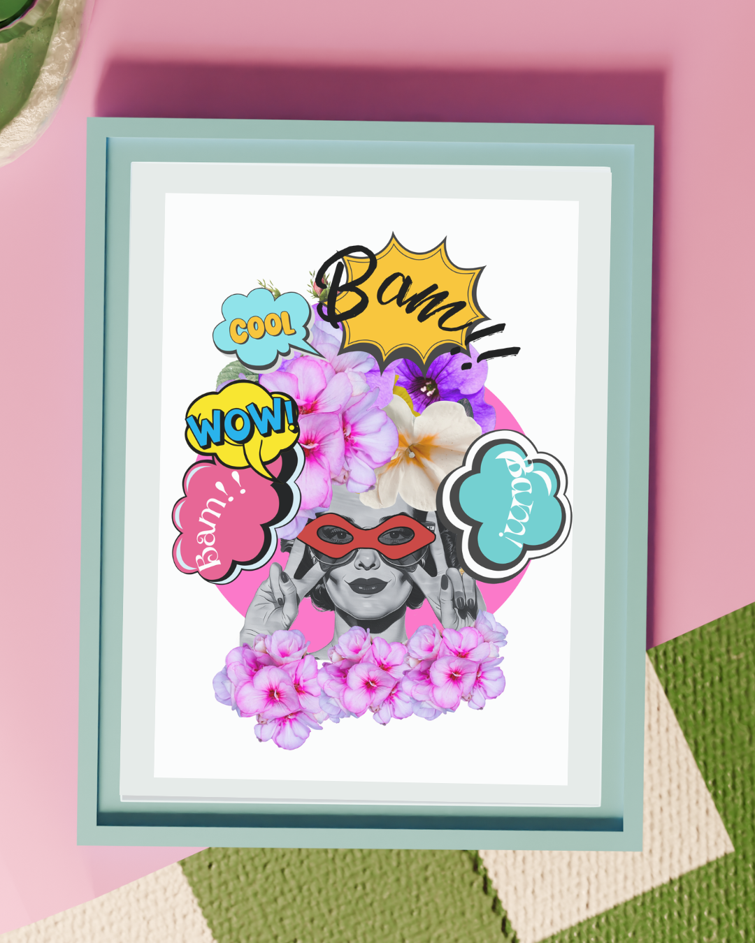BAM! Superwoman print