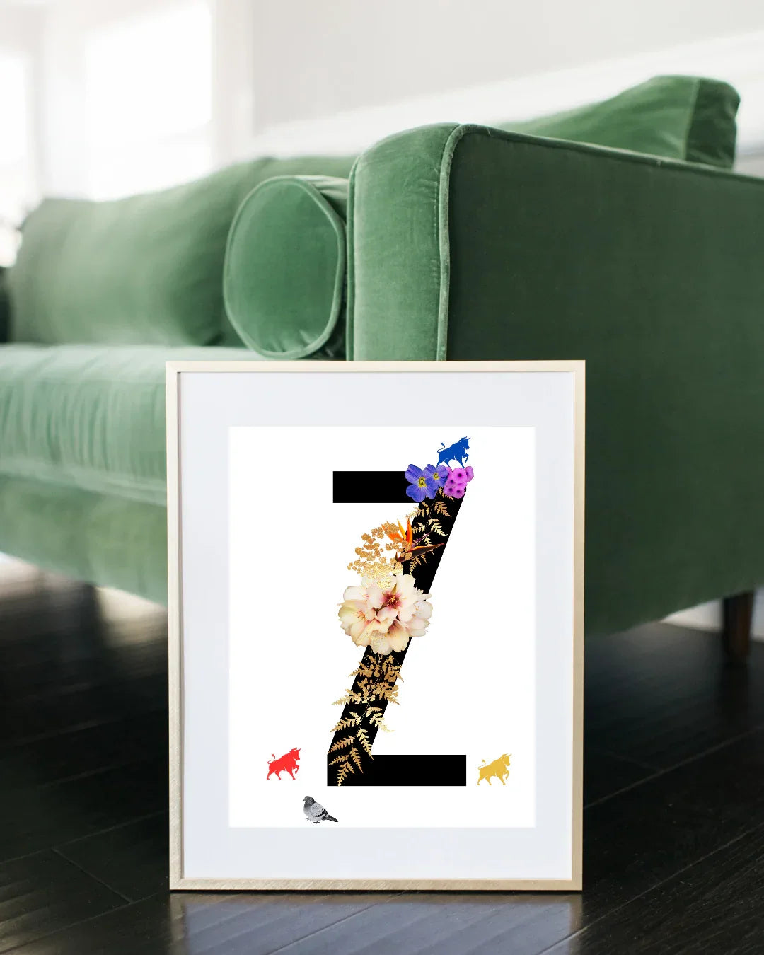 Brummie Alphabet/Monogram Art Prints