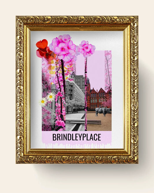 Brindleyplace Cherry Blossom Print