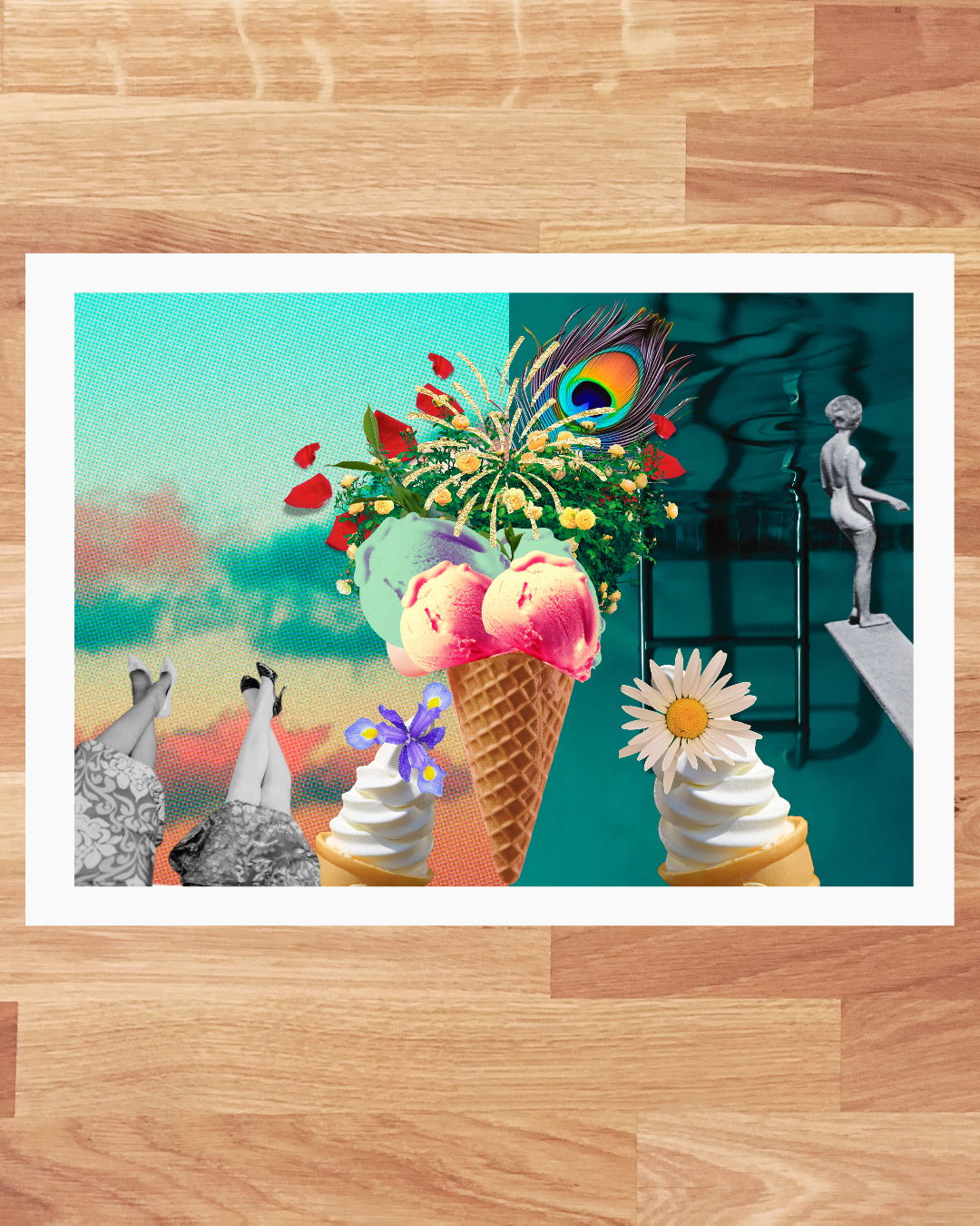 Perfect 4 Everyday – Ice Cream Art Print