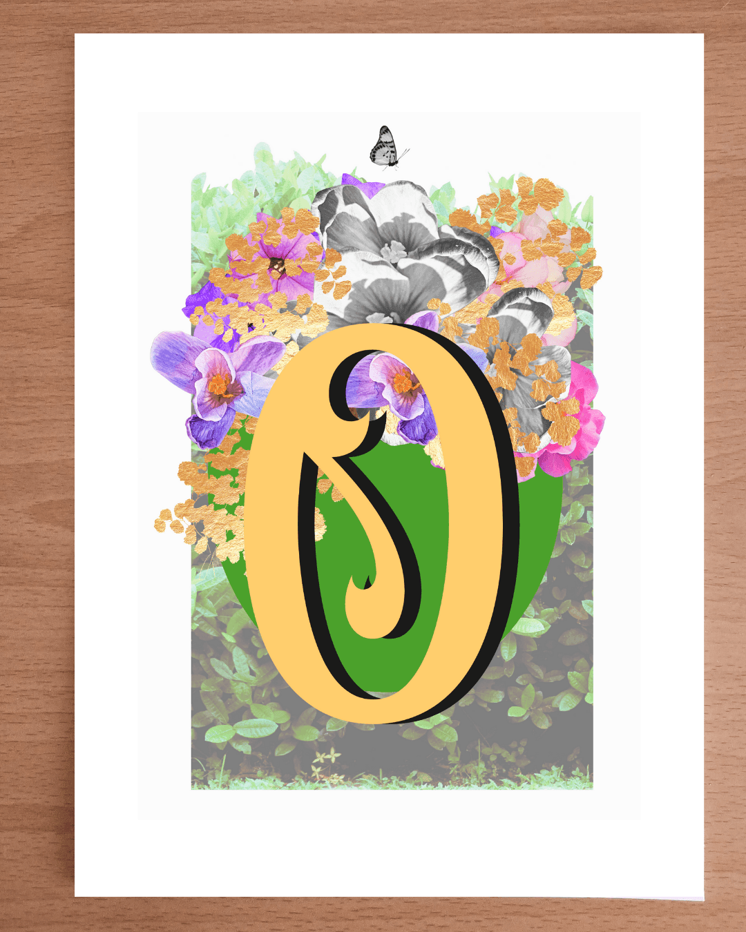 Monogram Letter Art Prints A-Z | Open Edition
