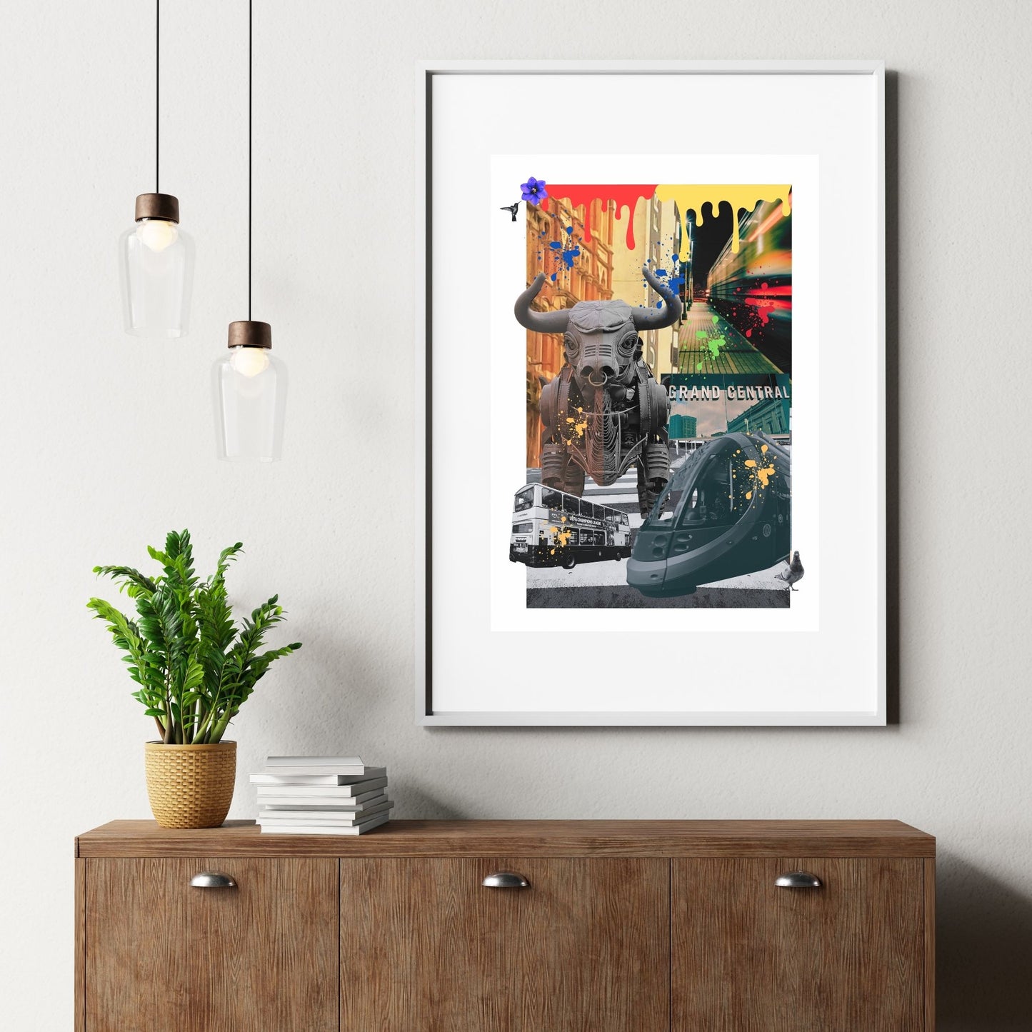 Birmingham Town Centre open edition fine art print (Copy)