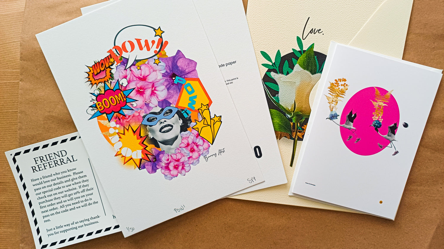 Mystery Art Box - Brummy Artist UK