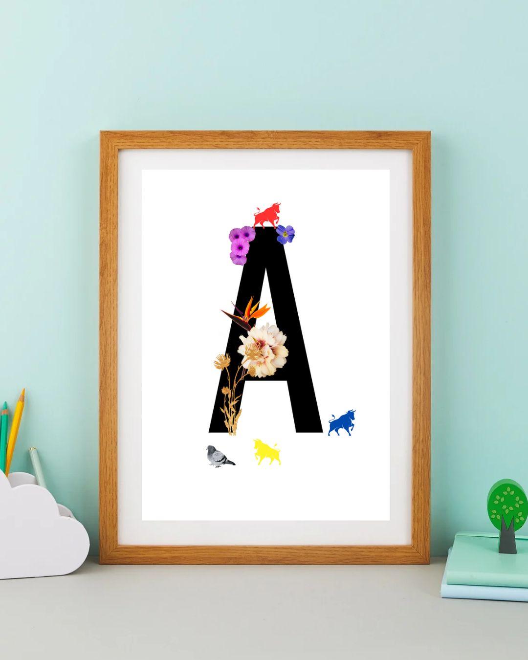 Brummie Alphabet/Monogram Art prints - Brummy Artist UK