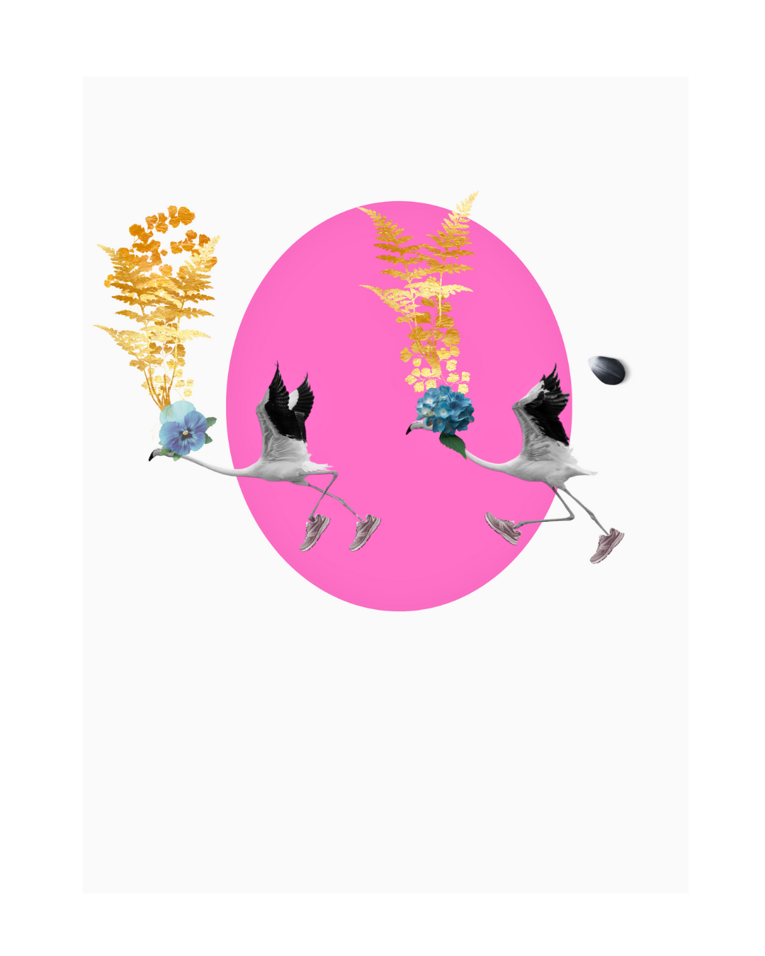 Bird story art prints