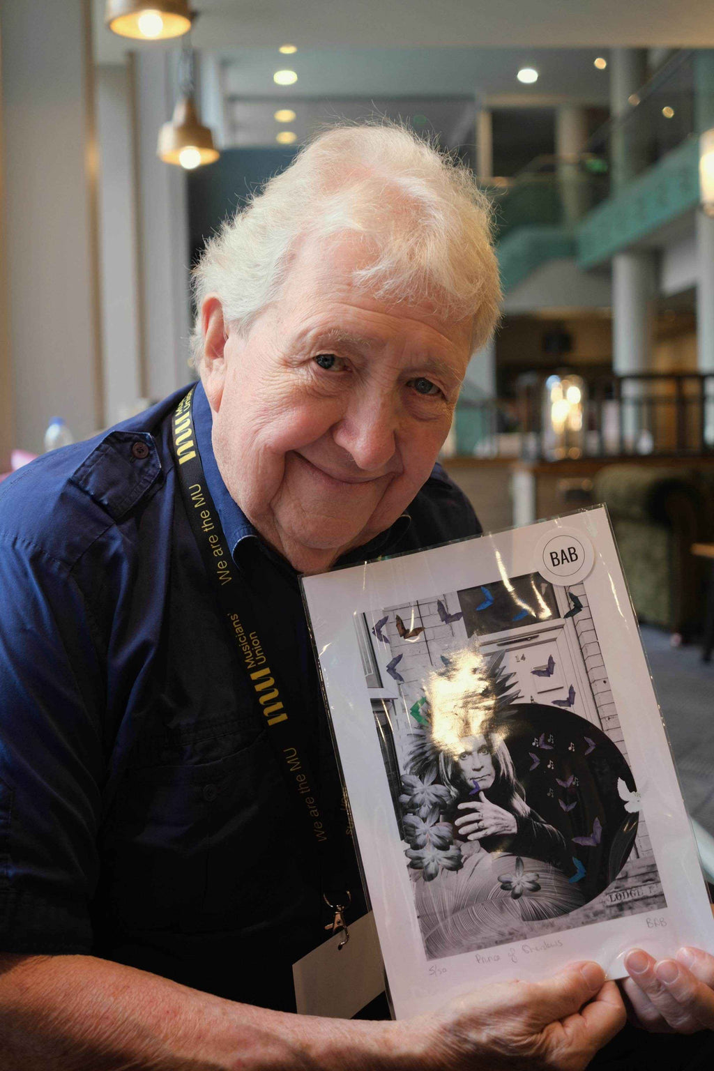 Prince of Shadows - An Ozzy Osbourne inspired collage print