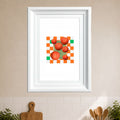 Alfresco - Tomatoes flower collage — A4 Limited Edition (25)
