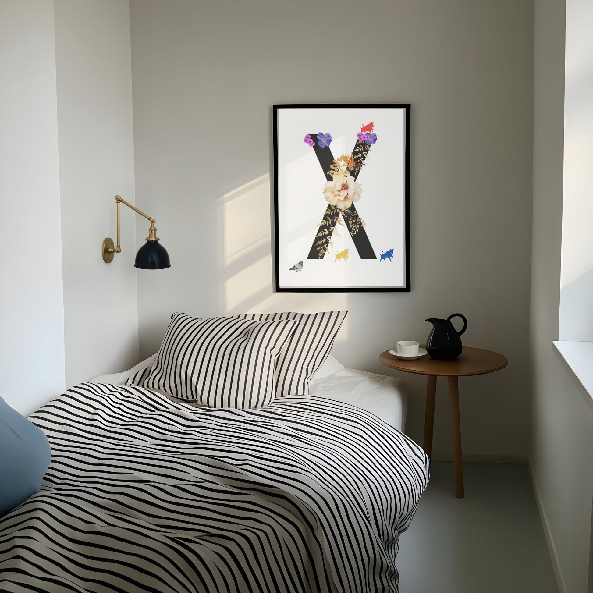 Alphabet Monogram open edition fine art prints