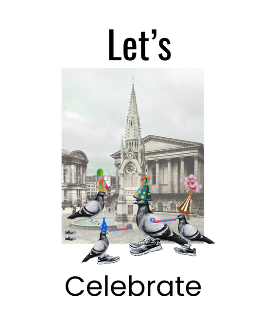 Chamberlain Square – Party Time Greeting card
