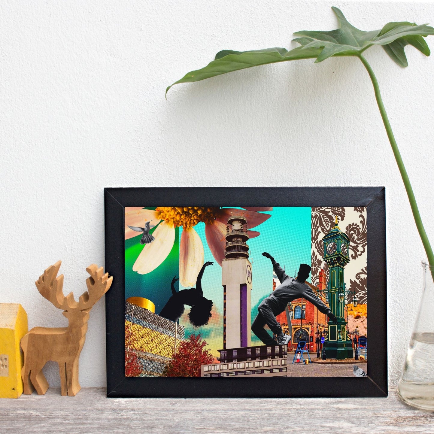 Heart of Brum – Jewellery Quarter collage — A4 Limited Edition (10)