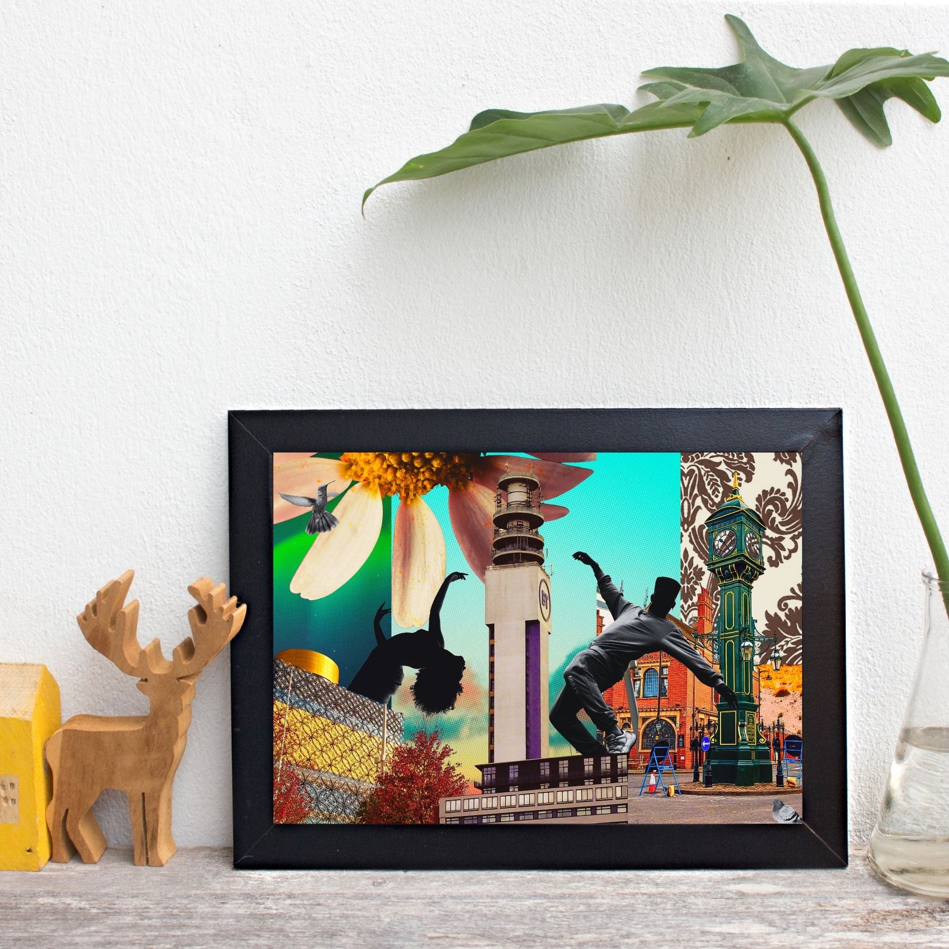 Heart of Brum – Jewellery Quarter collage — A4 Limited Edition (10)