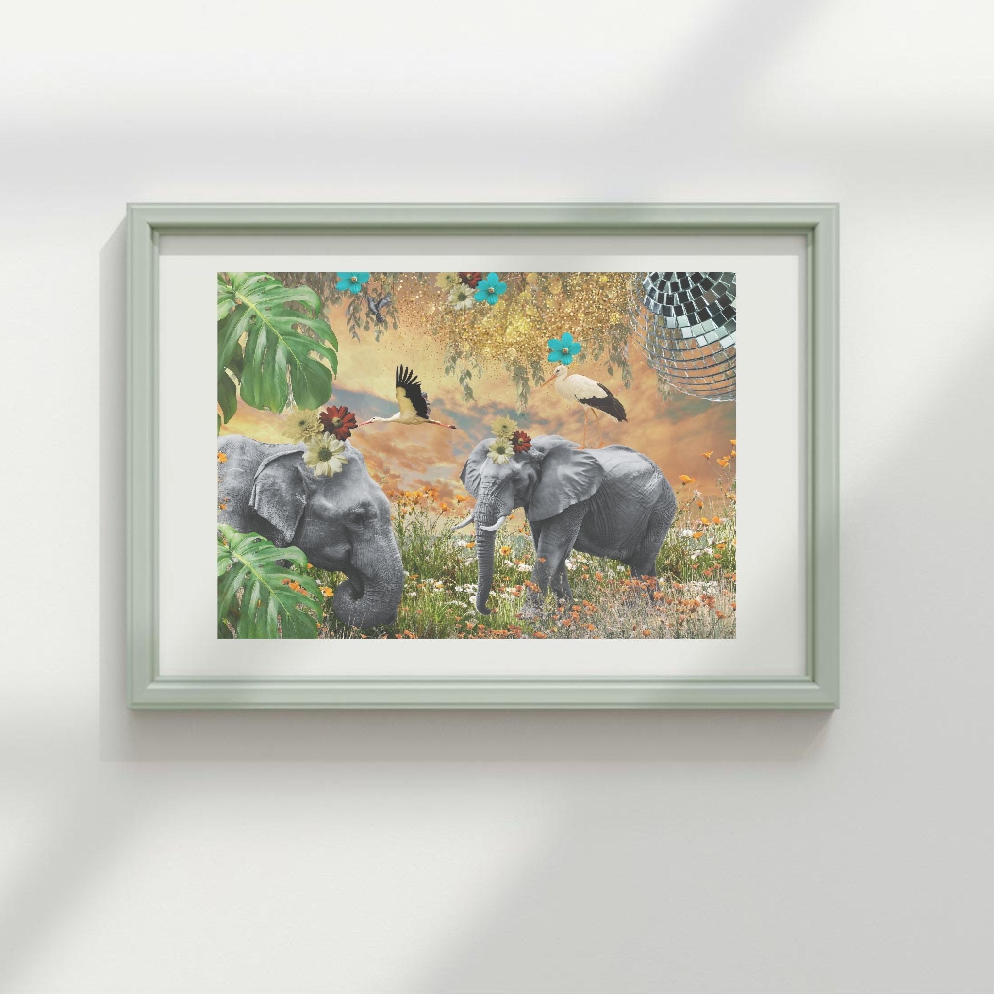 Paradise collage — A4 Limited Edition (25)