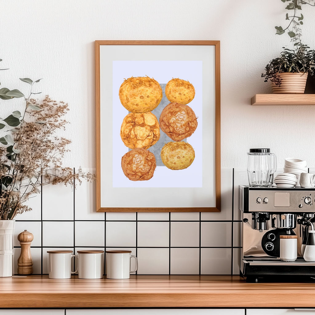 The Humble Celeriac collage — A4 Limited Edition (25)