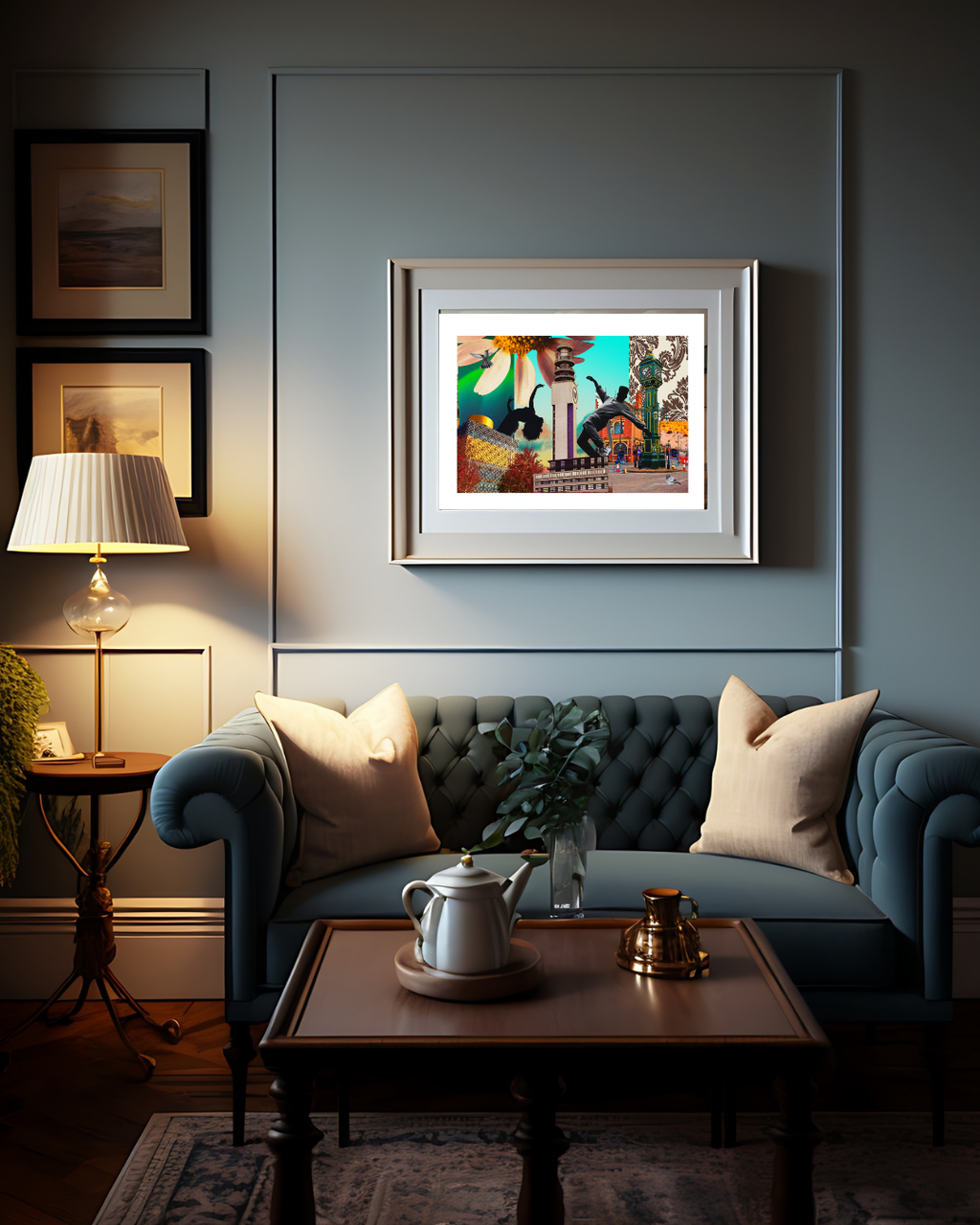 Heart of Brum – Jewellery Quarter Collage Print – Rare Limited Edition of 10
