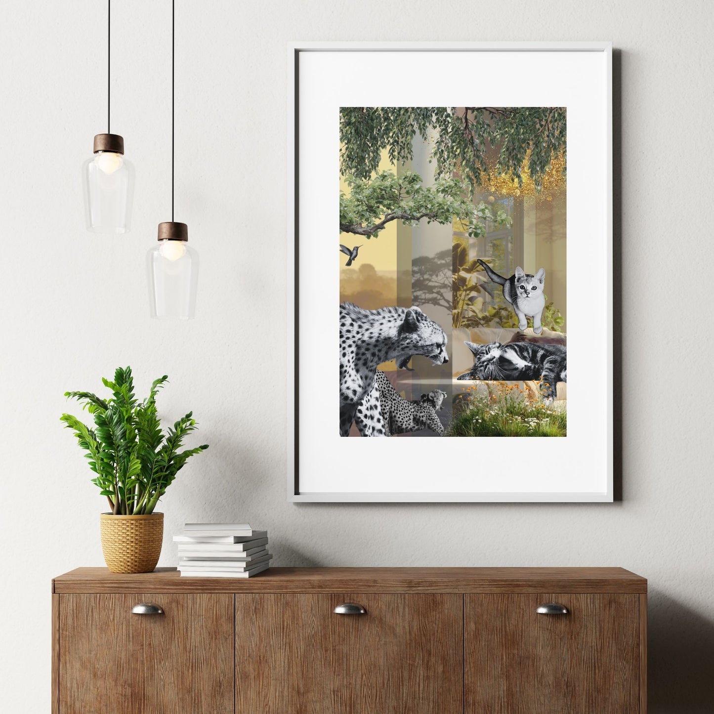 Instinct and Interior limited edition fine art print
