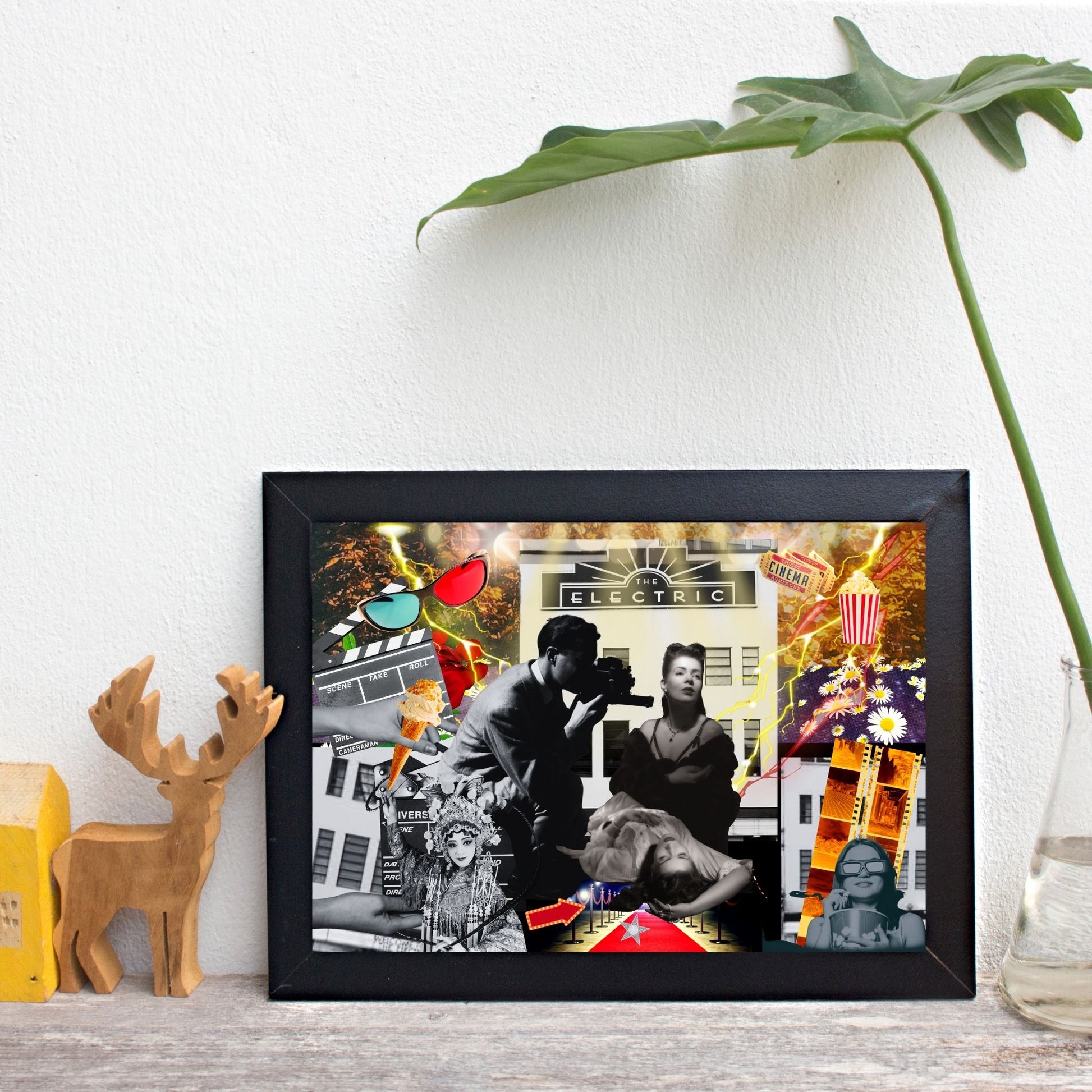 Electric Cinema - Silver Screen Icon rare limited edition fine art print