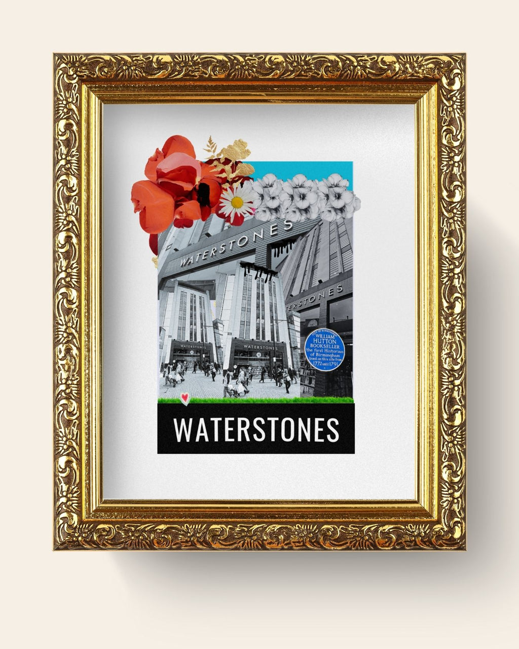 Waterstones High Street Birmingham artwork