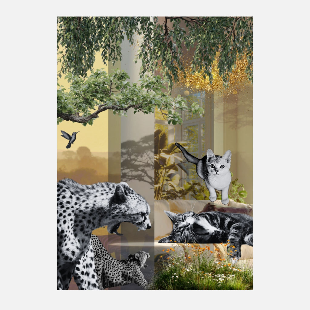 Instinct and Interior collage — A4 Limited Edition (25)