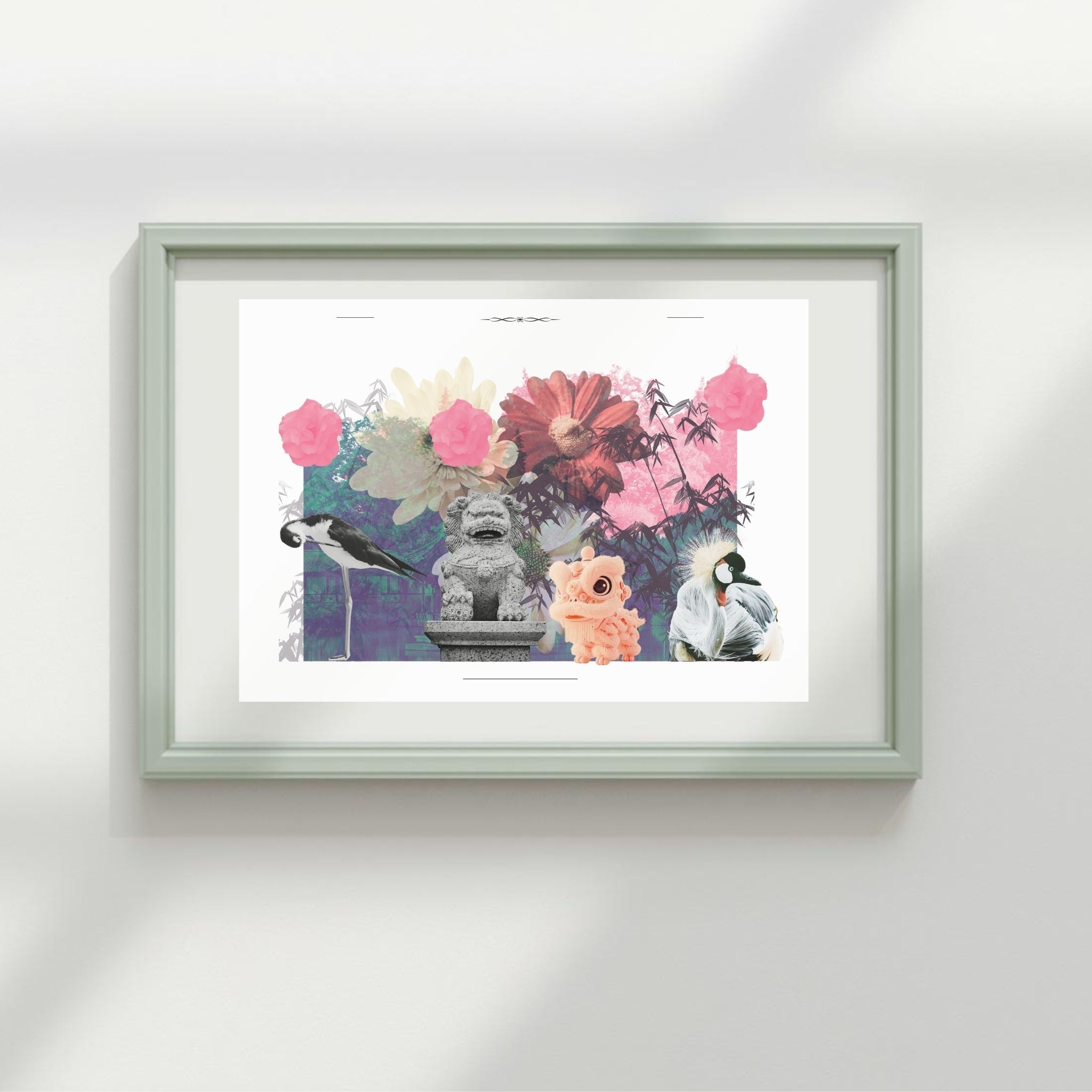 Assembled Garden limited edition fine art print