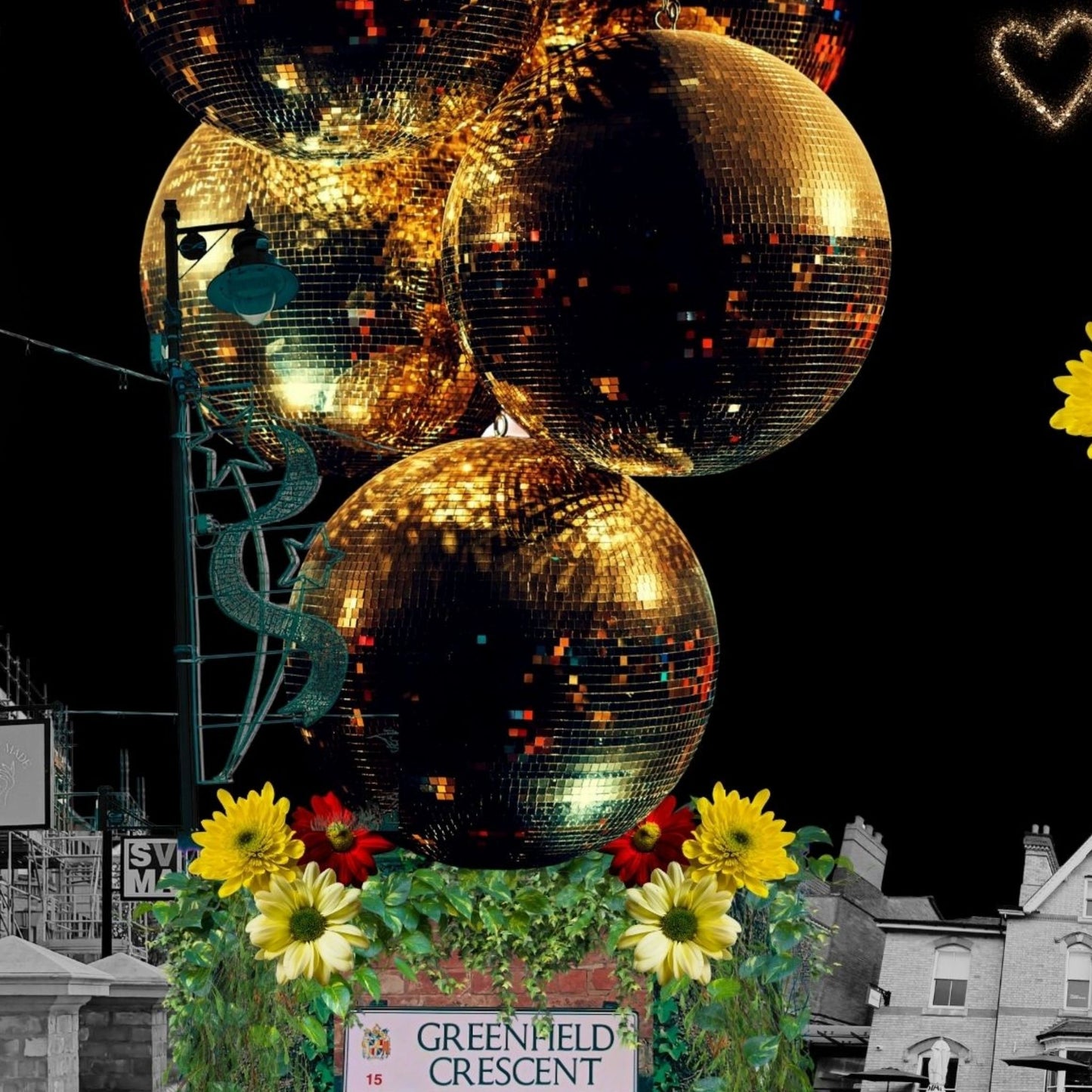 Egbaston Village: Greenfield Crescent Collage — A4 Limited Edition (25)