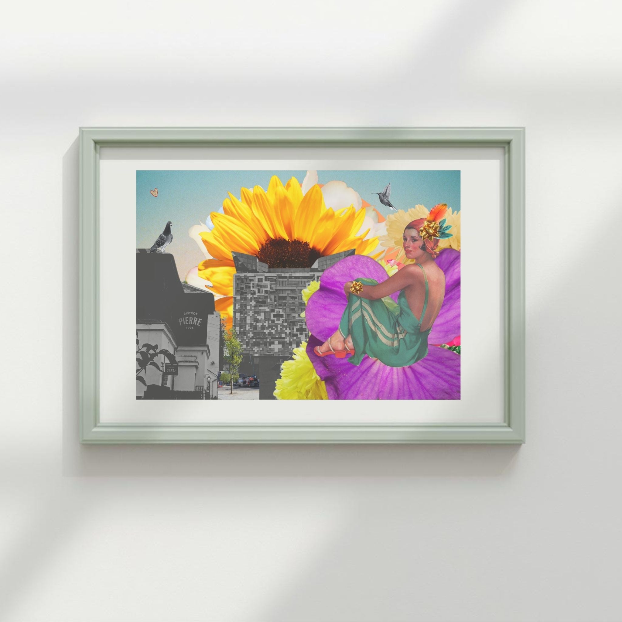 Dawn After the Dance collage — A4 Limited Edition (25)