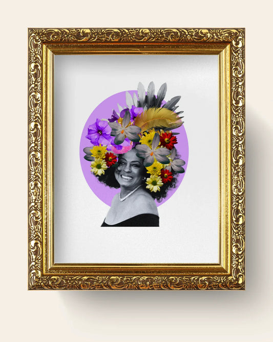 Diana Ross collage print Limited Edition