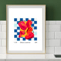 Volcanic Sweetness - Scotch Bonnet collage — A4 Limited Edition (25)