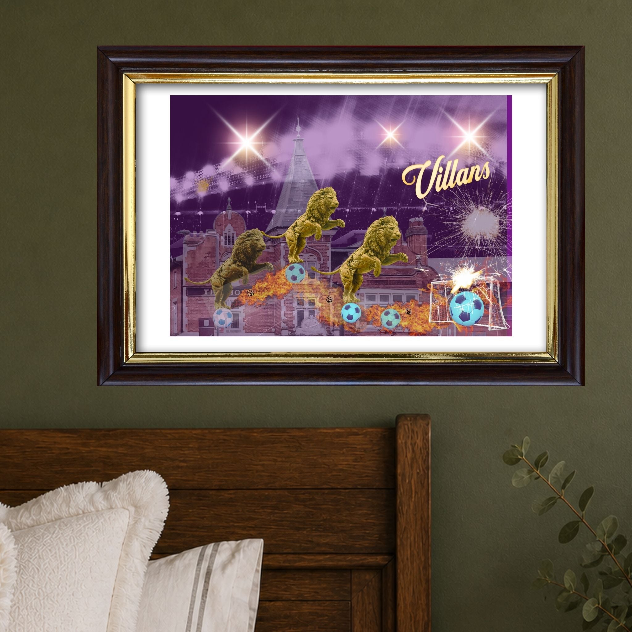 Villans: Journey to the Goal open edition fine art print UK