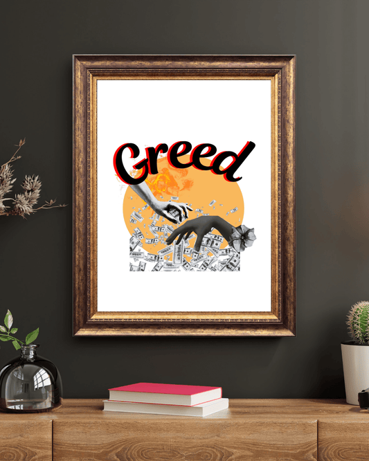 Greed (Seven Deadly Sins Series) - Brummy Artist UK