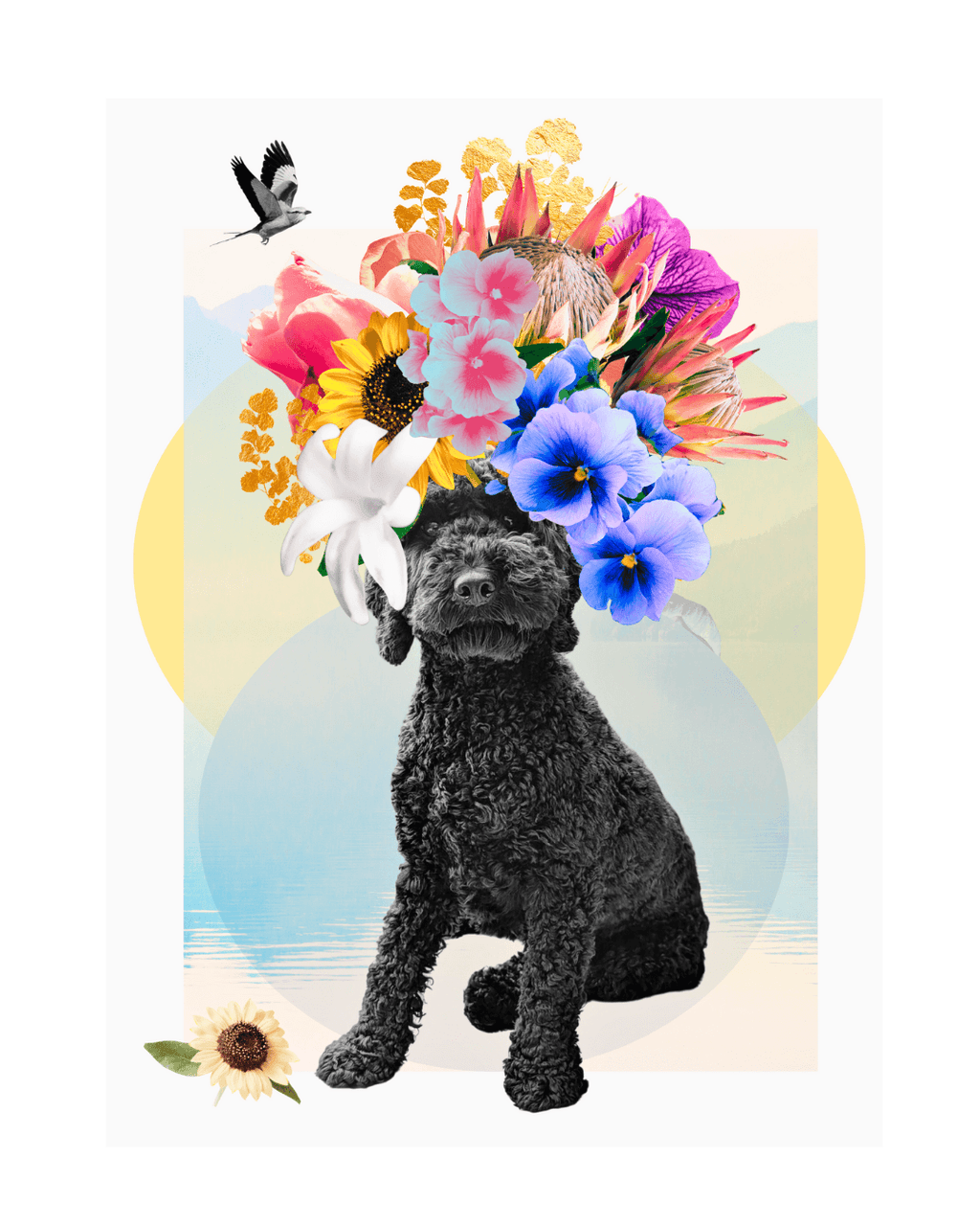 Personalised Pet Portrait artwork